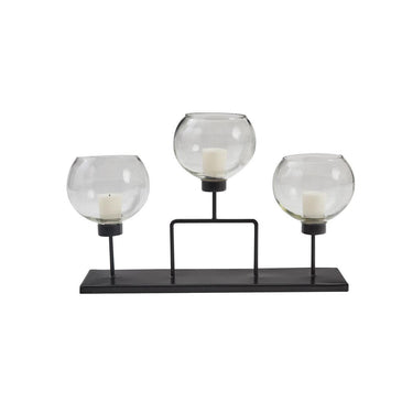 Glass Bowl Votive Centerpiece - Park Designs - The Fox Decor